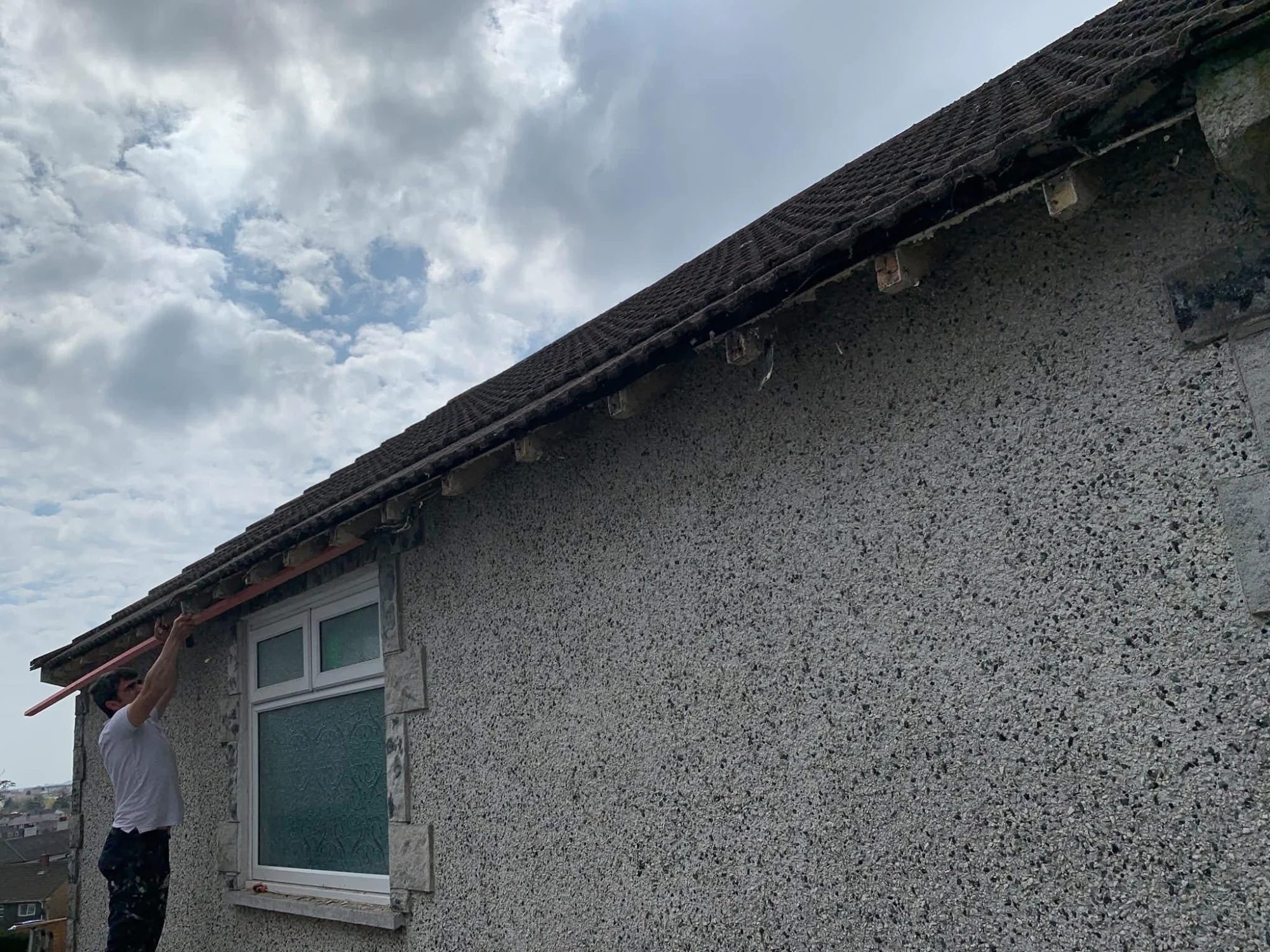 Storm damage roof repairs in Camborne