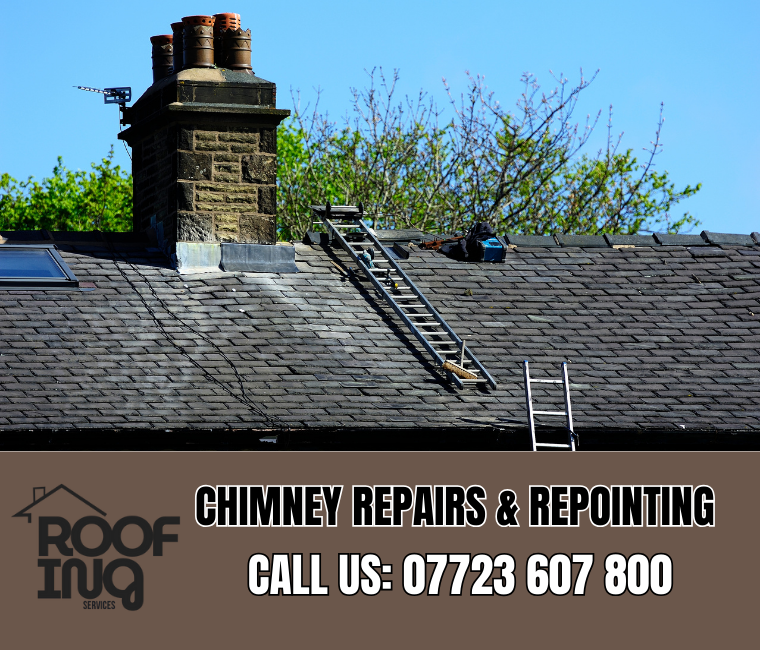 Chimney repair and repointing services in Camborne