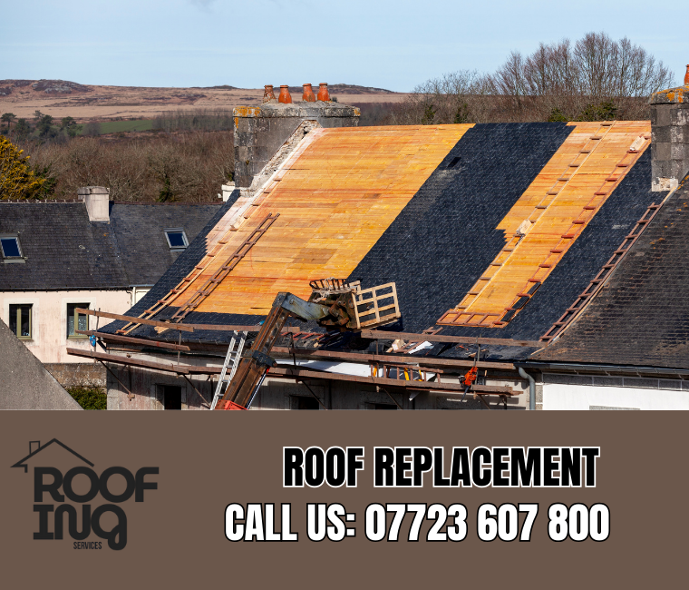 Complete roof replacement in Camborne